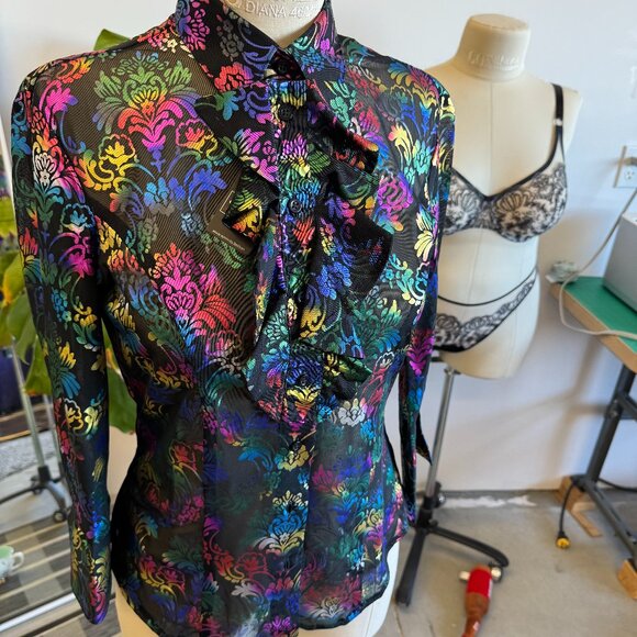 Somnia by Novesa London Celebration Women’s 3/4 Sleeve Blouse – Elegant Top - Picture 1 of 7